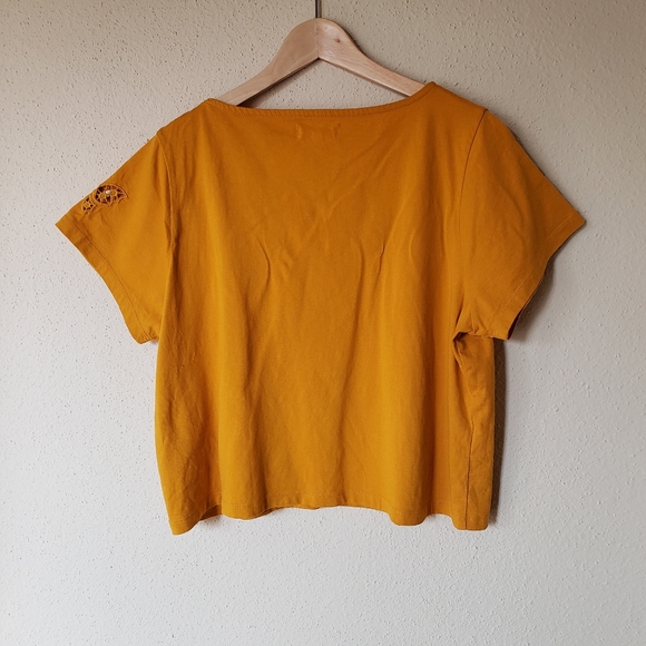 Madewell Butterfly Embroidered Boxy Tee - Picture 5 of 8